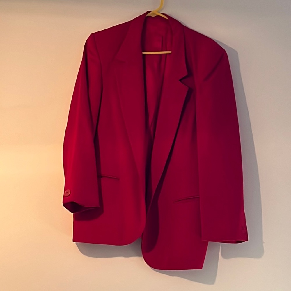 Women’s Red suit jacket